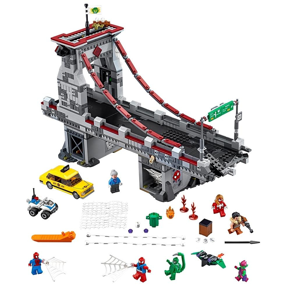 LEGO Super Heroes Человек-паук Паутинные войны Сражение на мосту (76057) - зображення 1