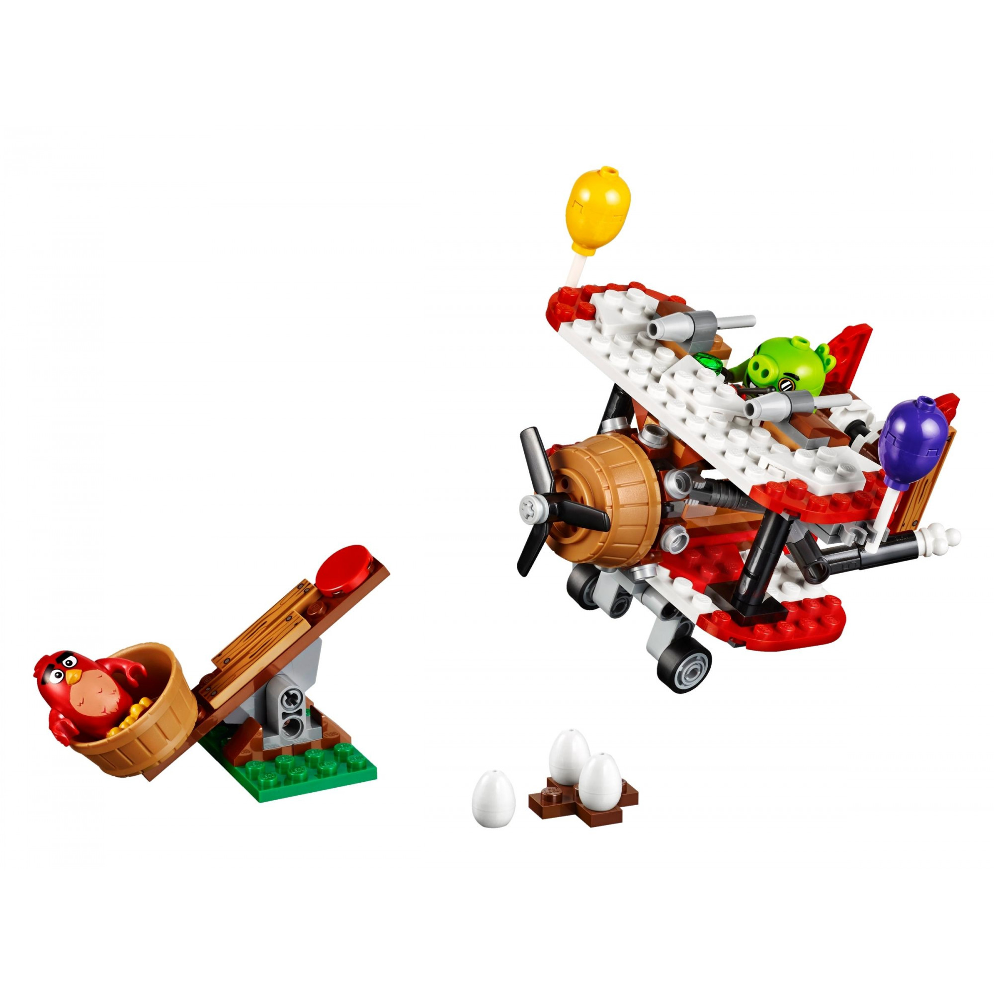 LEGO Angry Birds Самолетная атака свинок (75822) - зображення 1