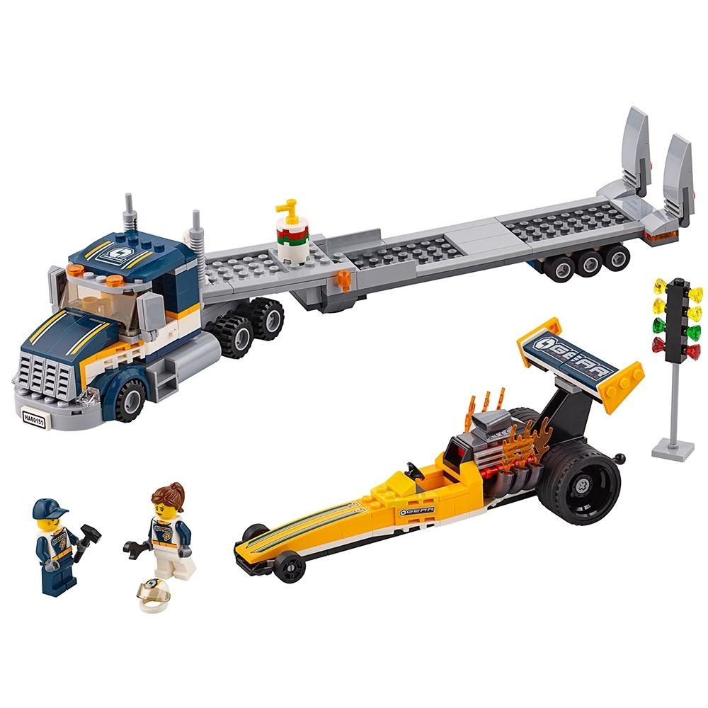 LEGO City Грузовик для перевозки драгстера (60151) - зображення 1