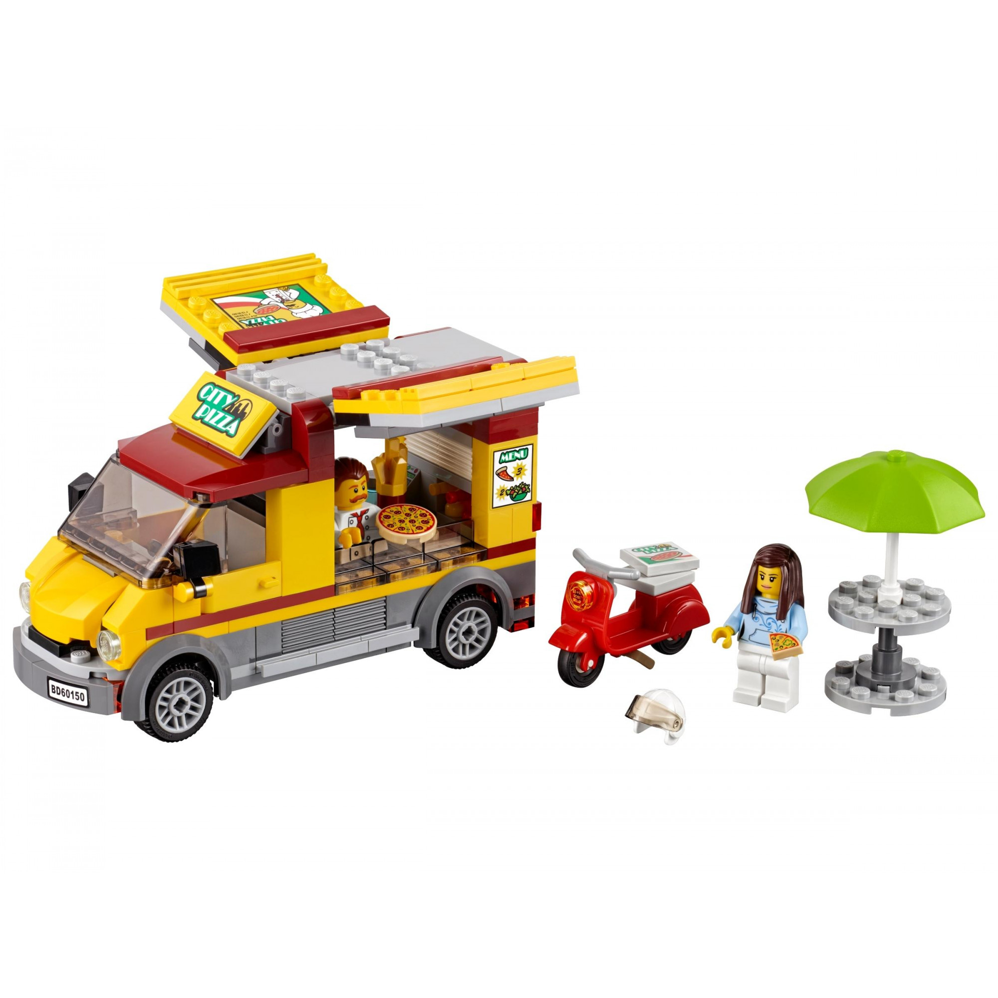 LEGO City Фургон-пиццерия (60150) - зображення 1