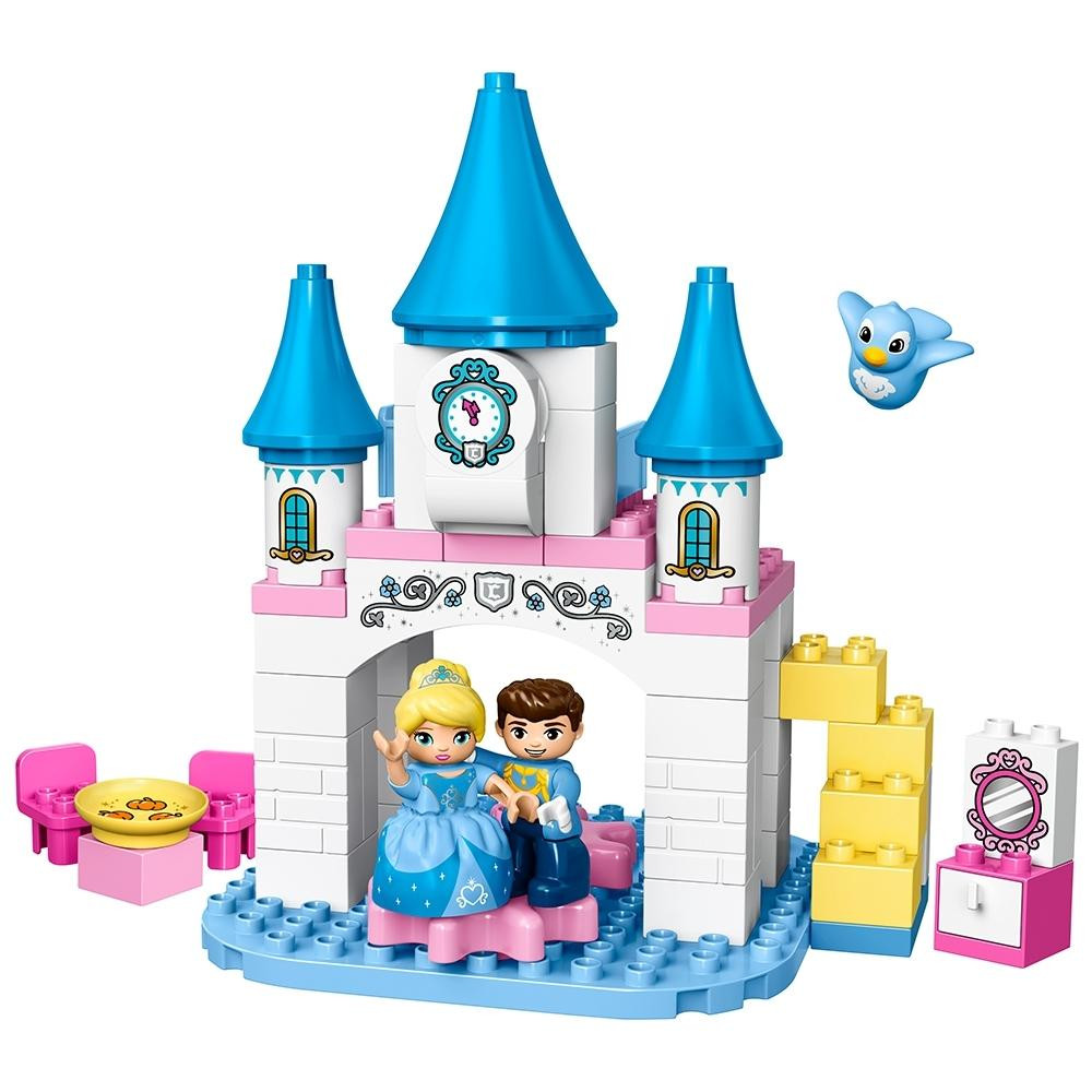 LEGO Duplo Волшебный замок Золушки (10855) купить в интернет-магазине: цены  на блочный конструктор Duplo Волшебный замок Золушки (10855) - отзывы и  обзоры, фото и характеристики. Сравнить предложения в Украине: Киев,  Харьков, Одесса,