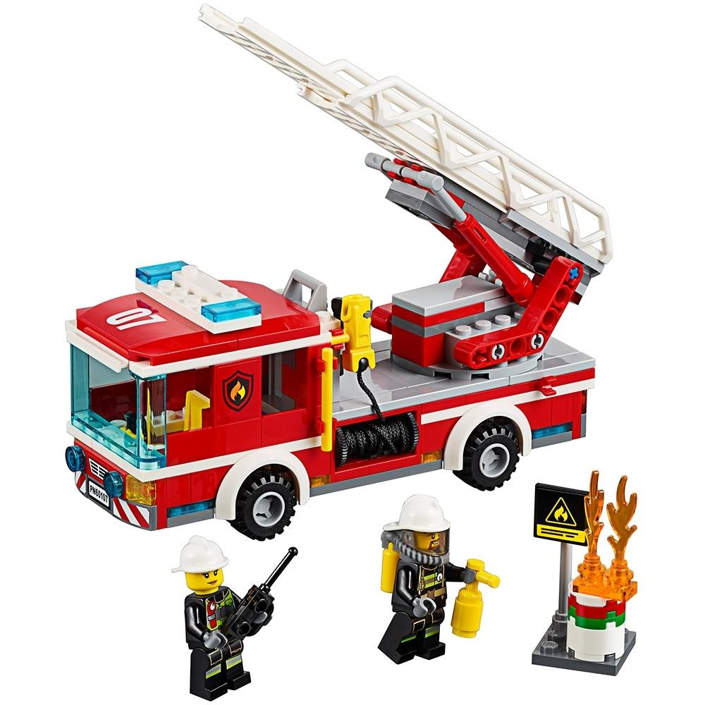 LEGO City Fire Пожарная машина с лестницей (60107) - зображення 1