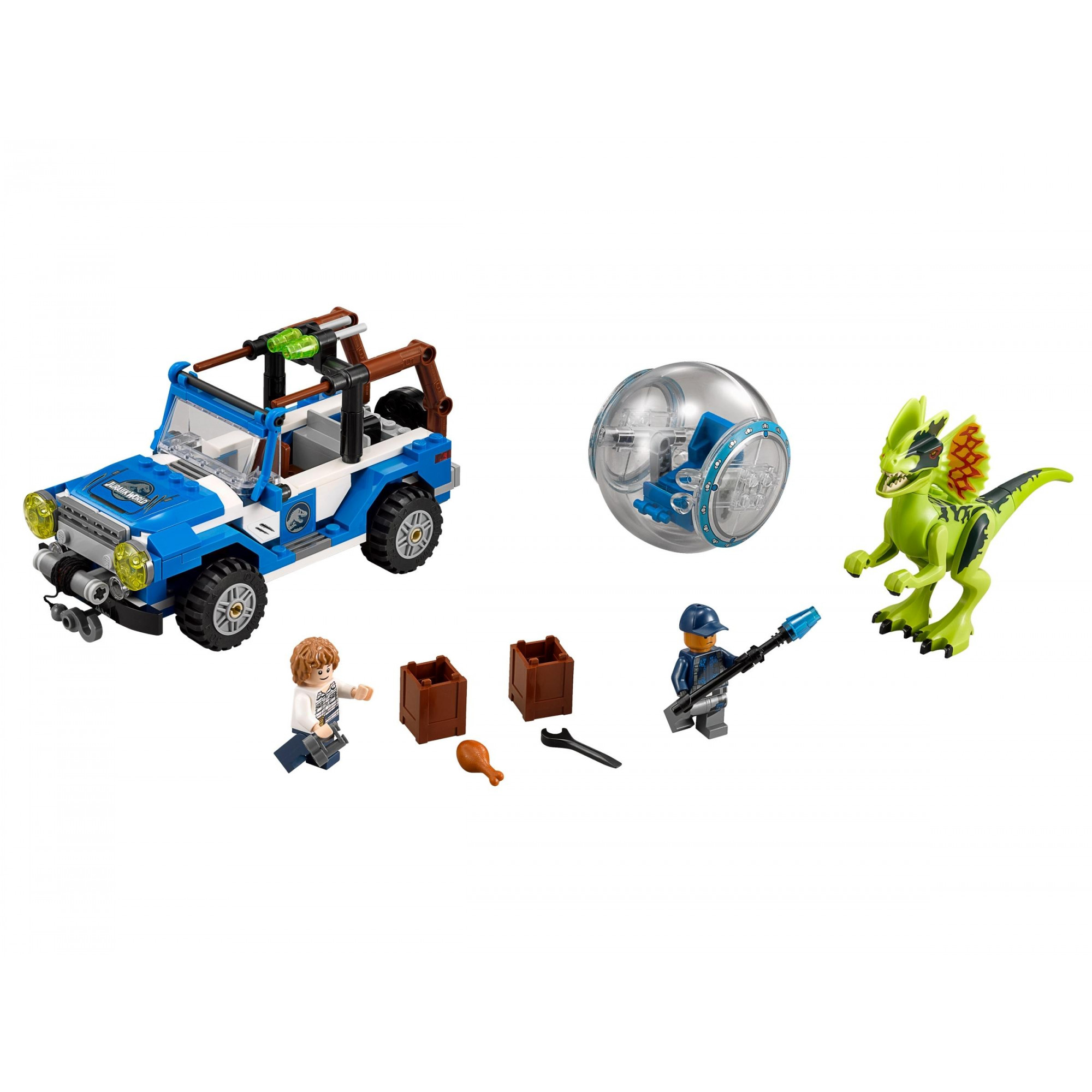 LEGO Jurassic World Засада на Дилофозавра (75916) - зображення 1