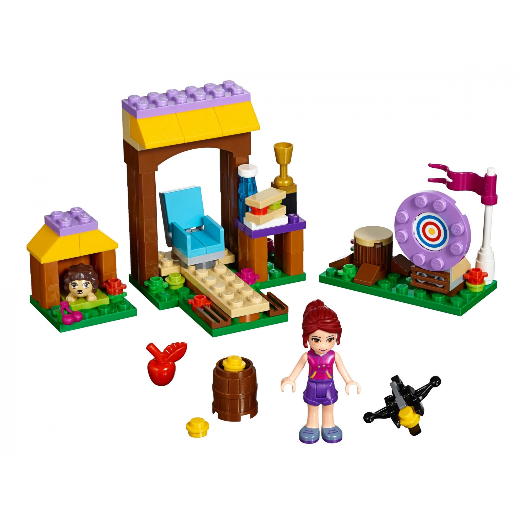 LEGO Friends Спортивный лагерь: Стрельба из лука (41120) купить в  интернет-магазине: цены на блочный конструктор Friends Спортивный лагерь:  Стрельба из лука (41120) - отзывы и обзоры, фото и характеристики. Сравнить  предложения в