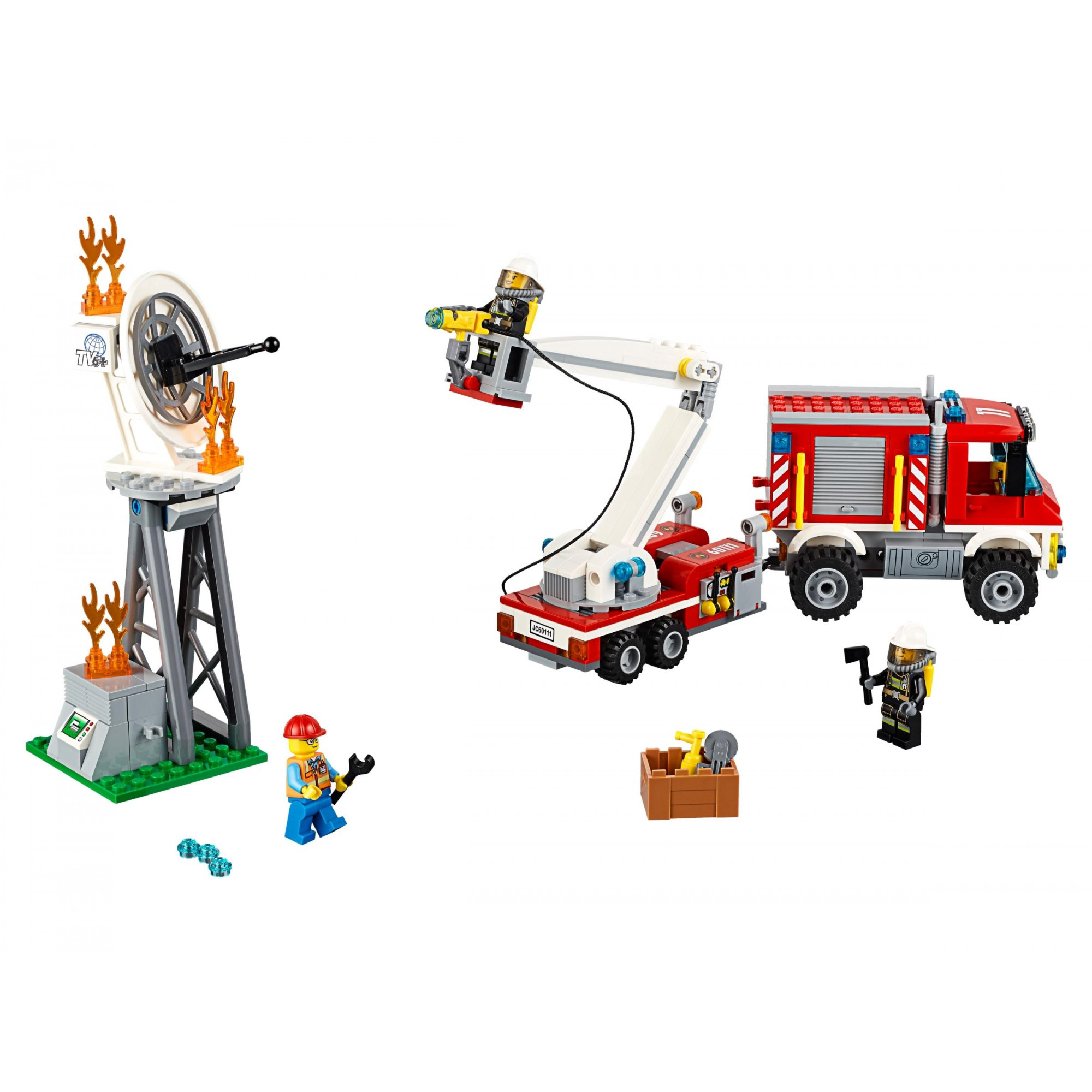 LEGO City Fire Автомобиль пожарников (60111) - зображення 1
