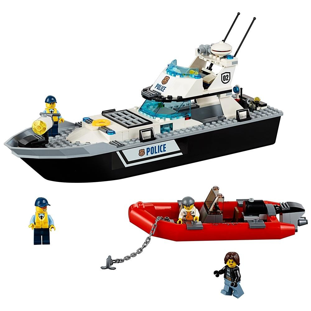 LEGO City Police Полицейский патрульный катер (60129) - зображення 1