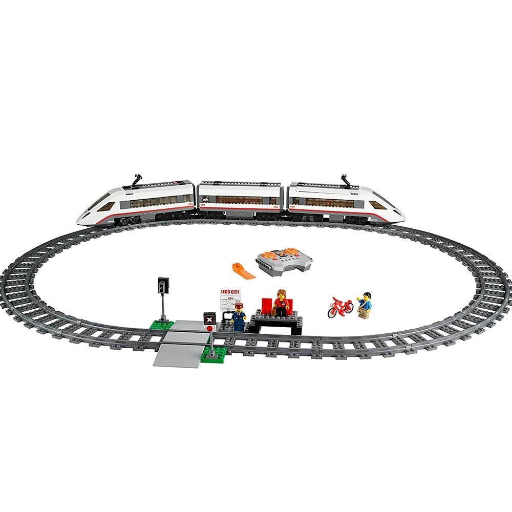 LEGO City Скоростной пассажирский поезд 60051 - зображення 1