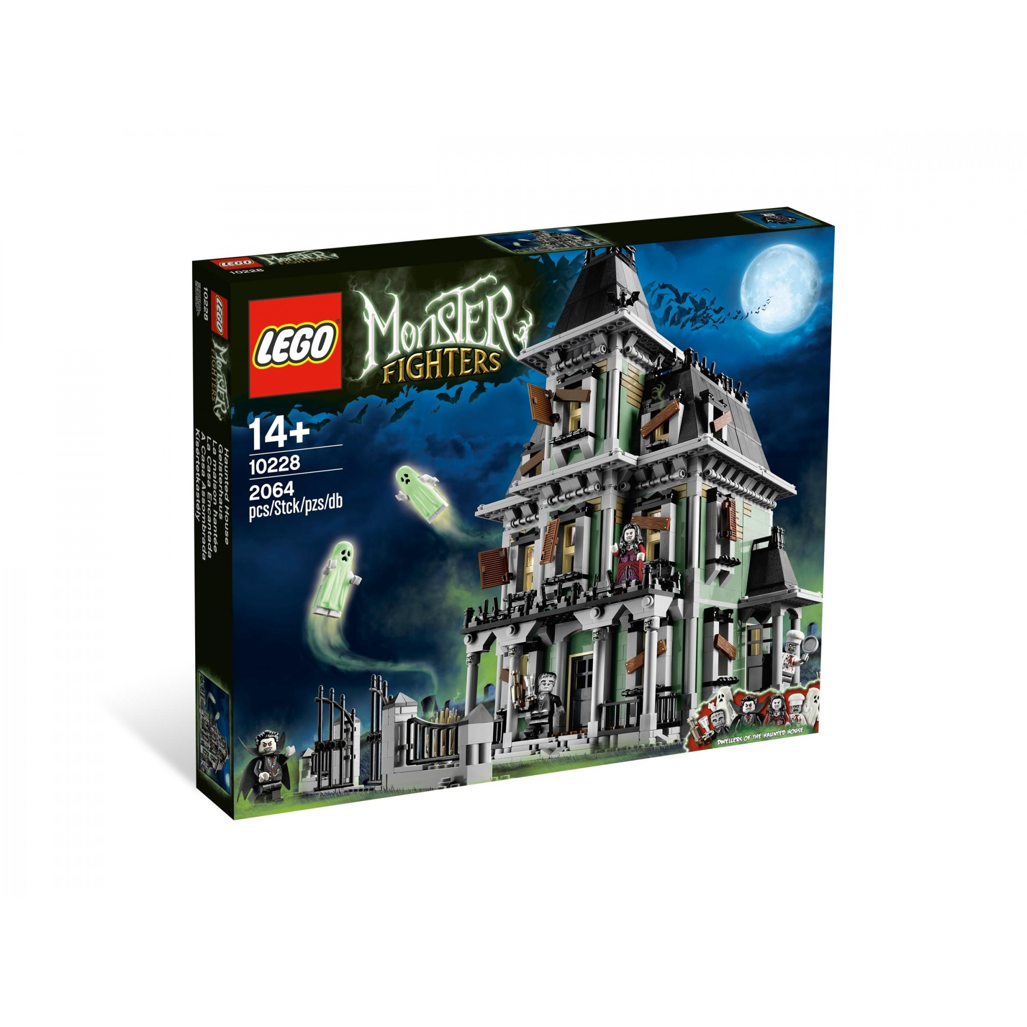 LEGO Monster Fighters Haunted House (10228) купить в интернет-магазине:  цены на блочный конструктор Monster Fighters Haunted House (10228) - отзывы  и обзоры, фото и характеристики. Сравнить предложения в Украине: Киев,  Харьков, Одесса,