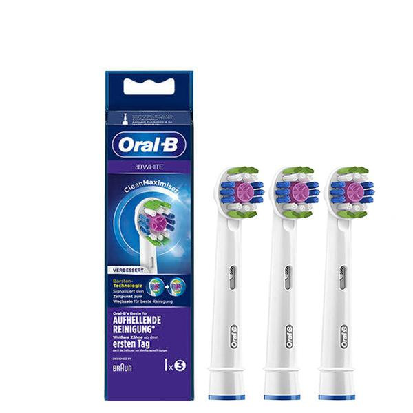 Oral-B EB18p 3D White Luxe CleanMaximiser 3 шт - зображення 1