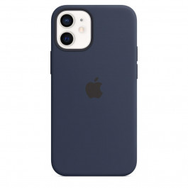Apple iPhone 12 mini Silicone Case with MagSafe - Deep Navy (MHKU3)