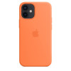 Apple iPhone 12 mini Silicone Case with MagSafe - Kumquat (MHKN3) - зображення 2