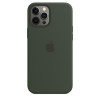 Apple iPhone 12 Pro Max Silicone Case with MagSafe - Cyprus Green (MHLC3) - зображення 1