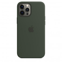   Apple iPhone 12 Pro Max Silicone Case with MagSafe - Cyprus Green (MHLC3)