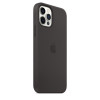 Apple iPhone 12/12 Pro Silicone Case with MagSafe - Black (MHL73) - зображення 2