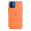 Apple iPhone 12/12 Pro Silicone Case with MagSafe - Kumquat (MHKY3) - зображення 1