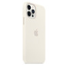 Apple iPhone 12/12 Pro Silicone Case with MagSafe - White (MHL53) - зображення 2