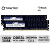 Timetec 16 GB (2x8GB) DDR3L 1600 MHz (75TT16NUL2R8-8G) - зображення 1