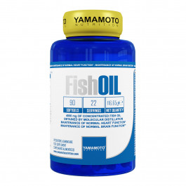 Yamamoto Nutrition Fish OIL 90 softgels /22 servings/