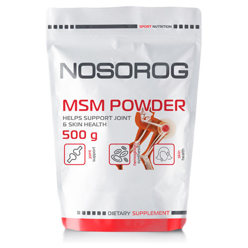 Nosorog MSM Powder 500 g /250 servings/ Unflavored - зображення 1