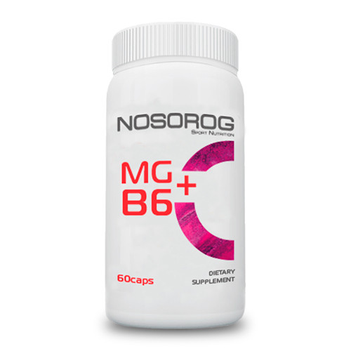 Nosorog Mg+B6 60 caps - зображення 1