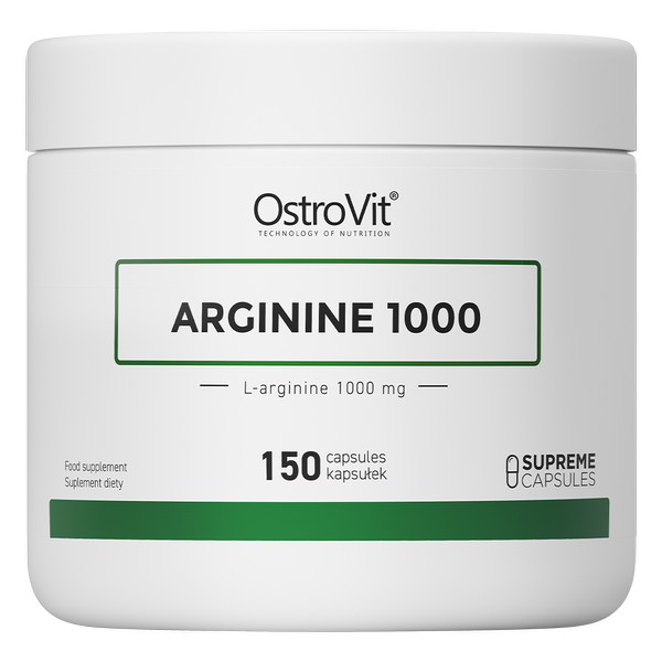 OstroVit Arginine 1000 150 caps - зображення 1