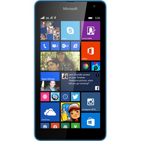 Microsoft Lumia 535 (Cyan) - зображення 1