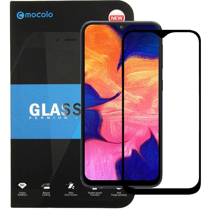 Mocolo 2.5D Full Glue Tempered Glass Samsung Galaxy A10/M10 Black (F_85977) - зображення 1