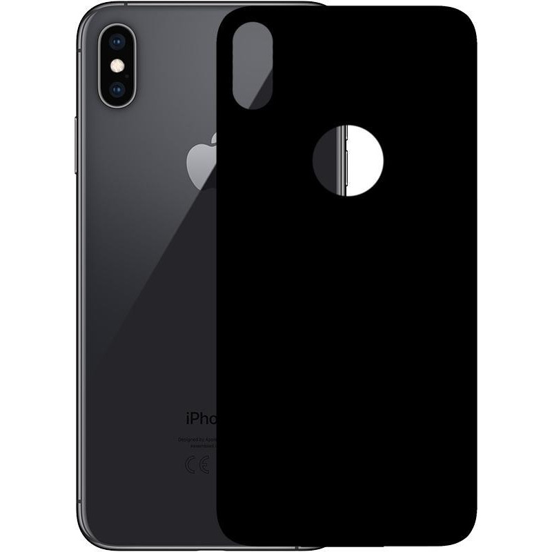 Mocolo 3D Backside Tempered Glass Apple iPhone XS Black (F_76590) - зображення 1