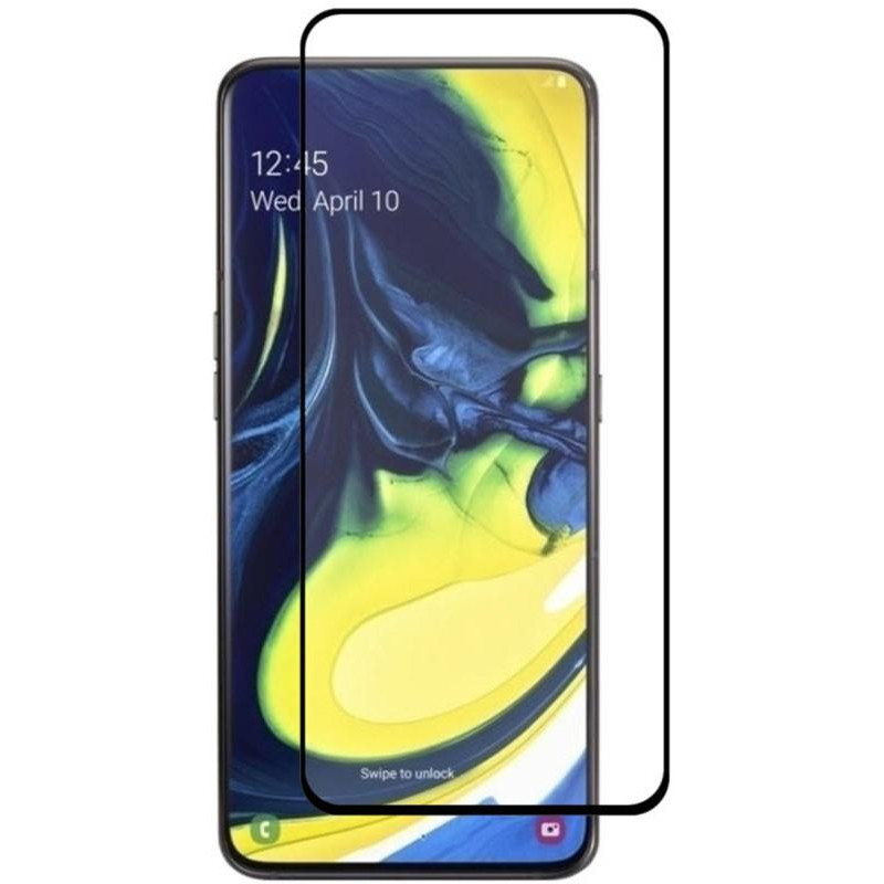 Mocolo Full Glue Tempered Glass Samsung Galaxy A80/A90 Black (F_91028) - зображення 1