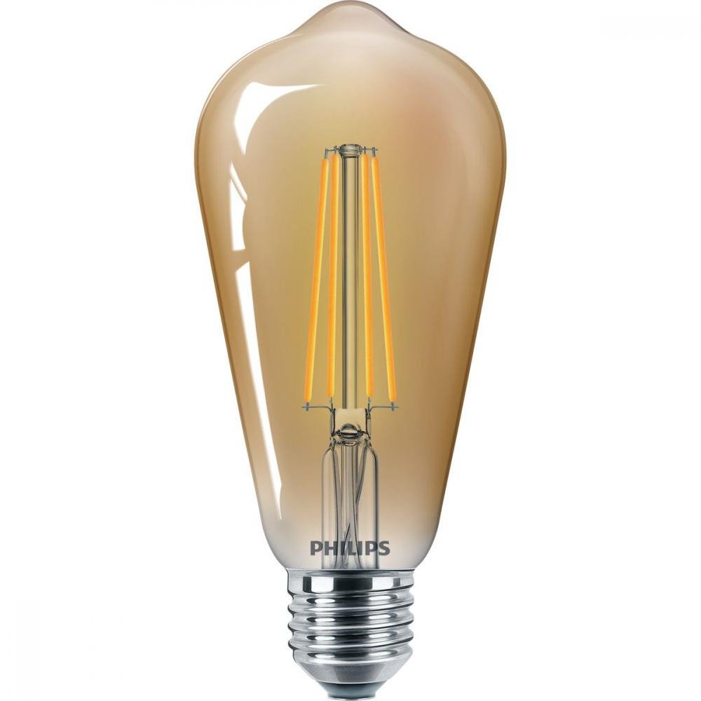 Philips LEDClassic 5.5-48W ST64 E27 825 CL GND APR (929001941808) - зображення 1