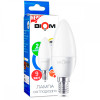 Biom LED C37 9W E14 4500K (BT-589) - зображення 2