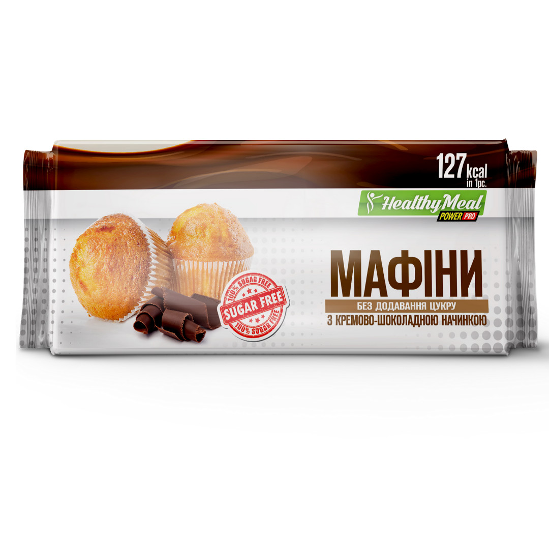 Power Pro Маффин 70 g Шоколад - зображення 1