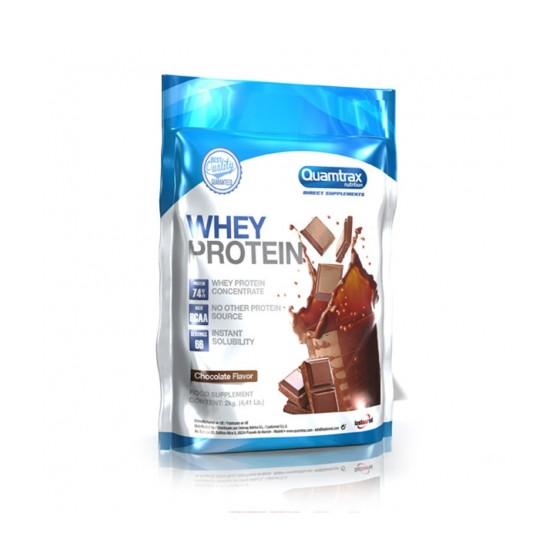 Quamtrax Whey Protein 2000 g /66 servings/ Chocolate - зображення 1