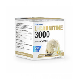   Quamtrax L-Carnitine 3000 20x25 ml Vanilla