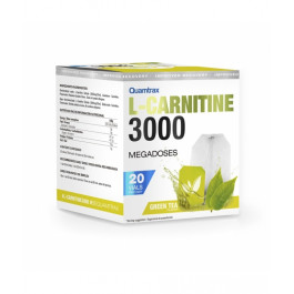   Quamtrax L-Carnitine 3000 20x25 ml Green Tea