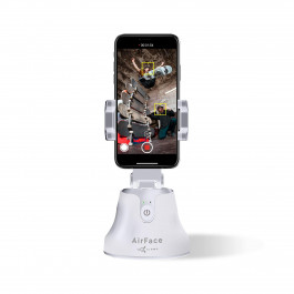 AIRON Держатель телефона 360° AirFace для TikTok, Instagram, Facebook, Zoom White (6126755803218)