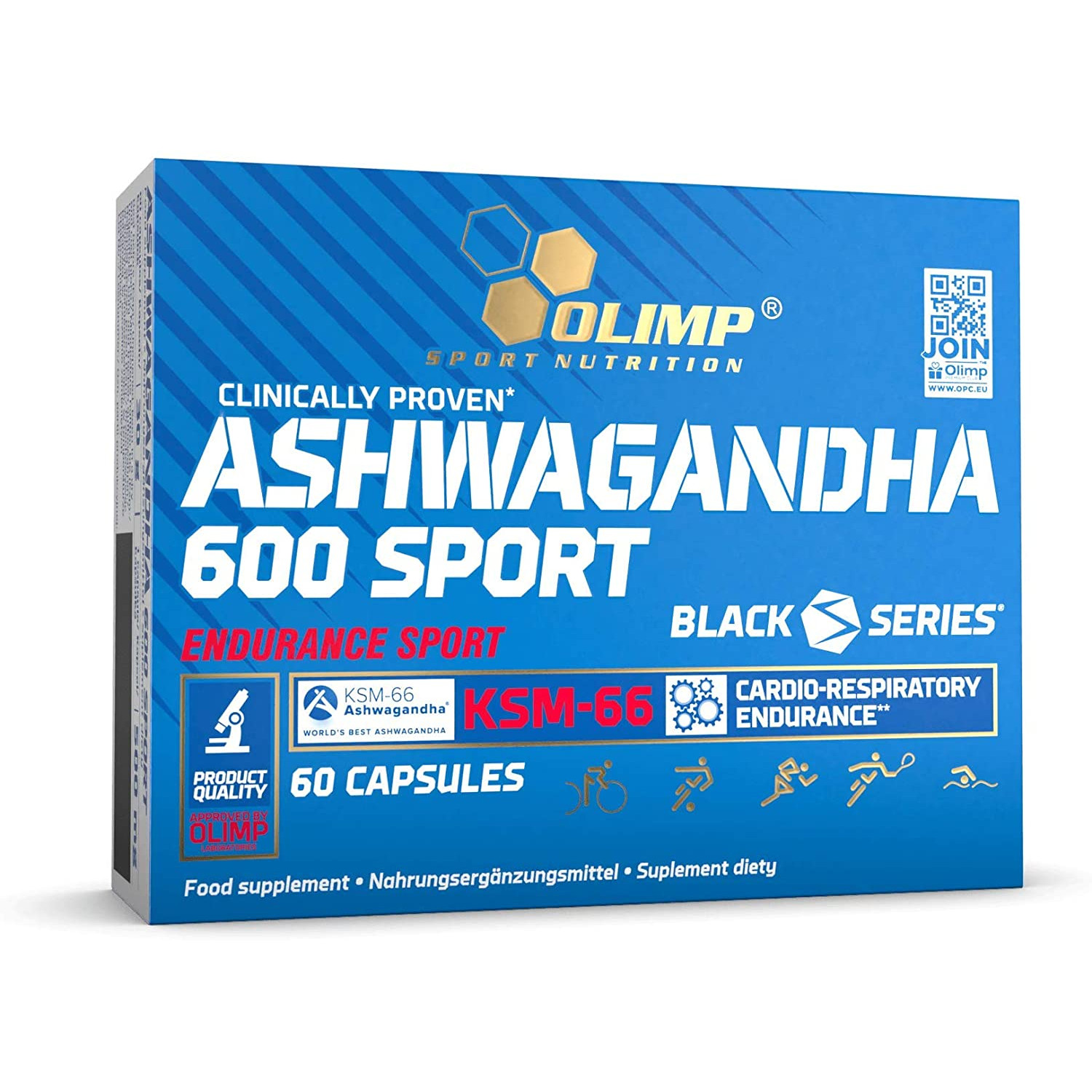 Olimp Ashwagandha 600 Sport 60 caps - зображення 1