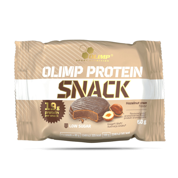 Olimp Protein Snack 60 g Hazelnut Cream - зображення 1