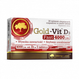 Olimp Gold-Vit D3 Fast 4000 30 tabs