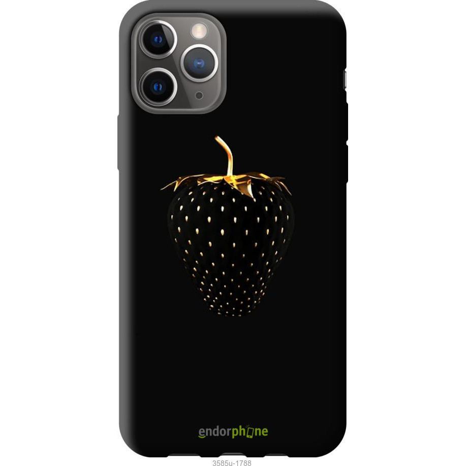Endorphone Чехол на Apple iPhone 11 Pro Черная клубника 3585t-1788-38754 - зображення 1