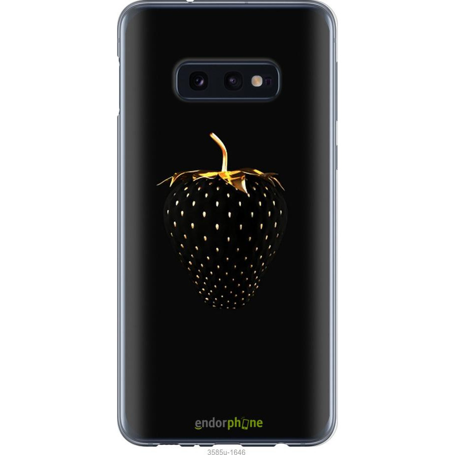 Endorphone Чехол на Samsung Galaxy S10e Черная клубника 3585u-1646-38754 - зображення 1