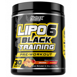 Nutrex Lipo-6 Black Training 195 g /30 servings/ Orange Mango