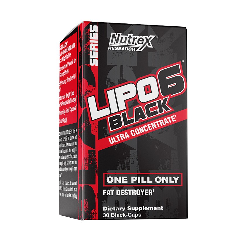 Nutrex Lipo-6 Black Ultra Concentrate 30 caps - зображення 1