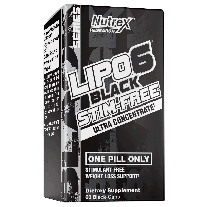 Nutrex Lipo-6 Black Stim-Free 60 caps - зображення 1