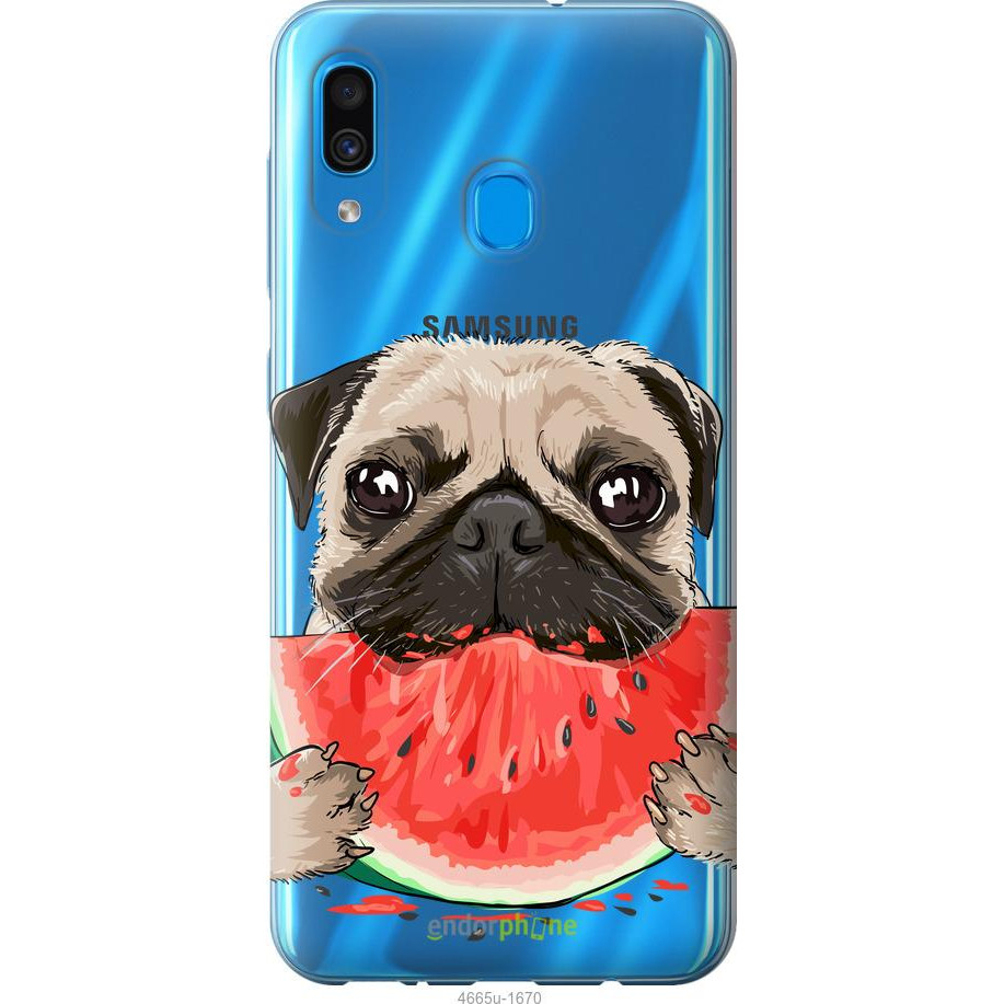 Endorphone Чехол на Samsung Galaxy A20 2019 Мопс и арбуз 4665t-1761-38754  купить от грн. Сравнить цены на чехол для смартфона Чехол на Samsung Galaxy  A20 2019 Мопс и арбуз 4665t-1761-38754 от производителя