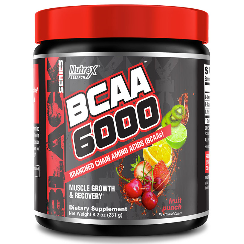 Nutrex BCAA 6000 231 g /30 servings/ Fruit Punch - зображення 1