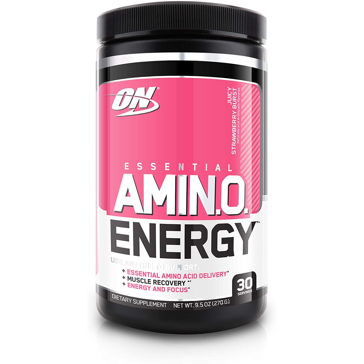 Optimum Nutrition Essential Amino Energy 270 g /30 servings/ Juicy Strawberry Burst - зображення 1