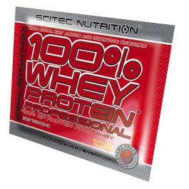 Scitec Nutrition 100% Whey Protein Professional 30 g /sample/ Strawberry