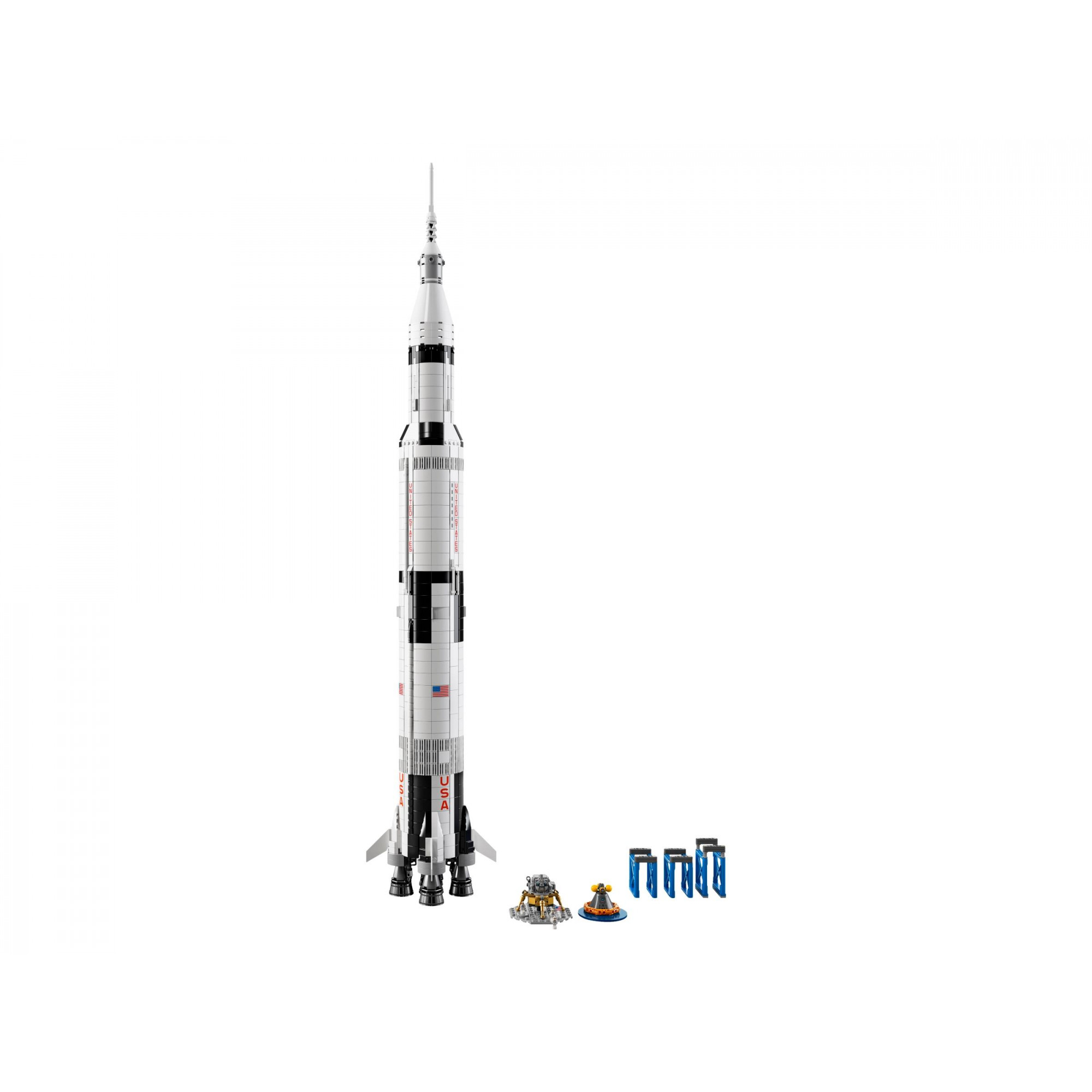 LEGO Ideas Ракетно-космическая система НАСА «Сатурн-5-Аполлон» 1969 деталей (92176) - зображення 1