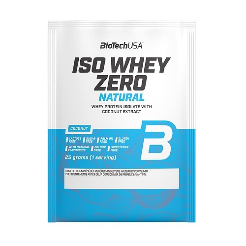 BiotechUSA Iso Whey Zero Natural 25 g /sample/ - зображення 1